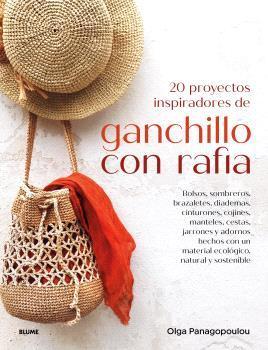 Ganchillo con rafia