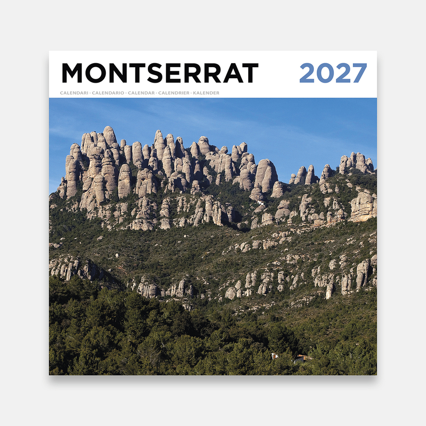 Cal. 2027 Pared(16x16 cm)Montserrat