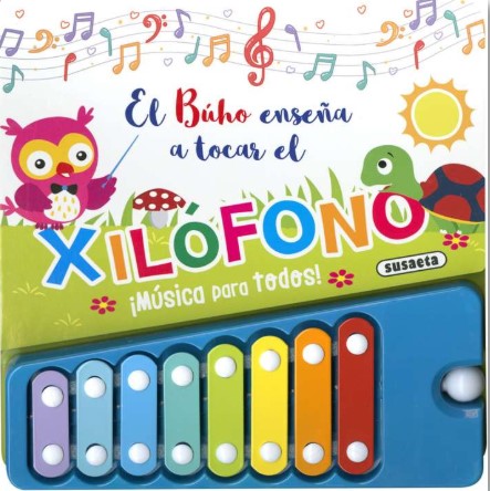 EL BÚHO ENSEÑA A TOCAR EL XILÓFONO