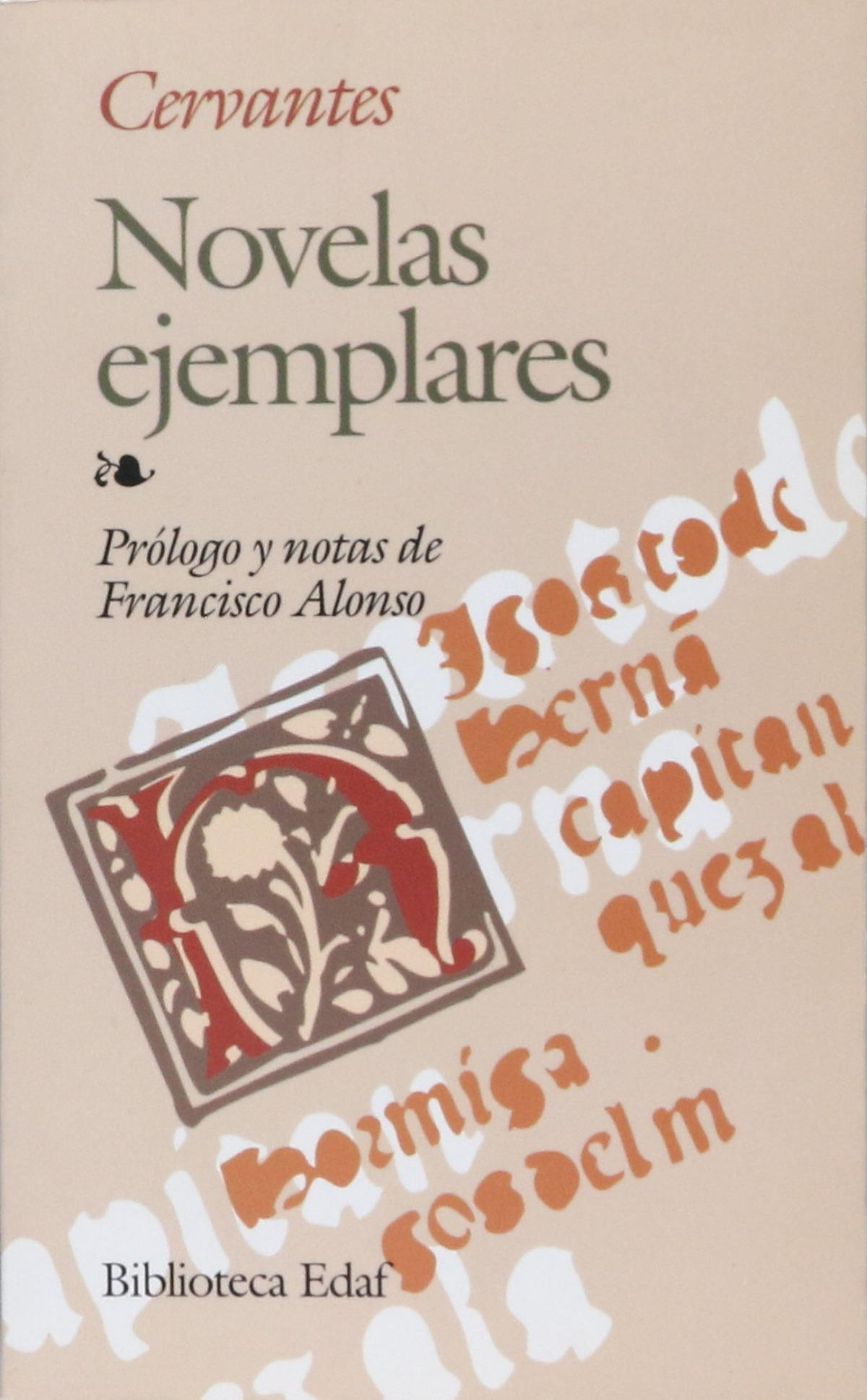Novelas ejemplares.