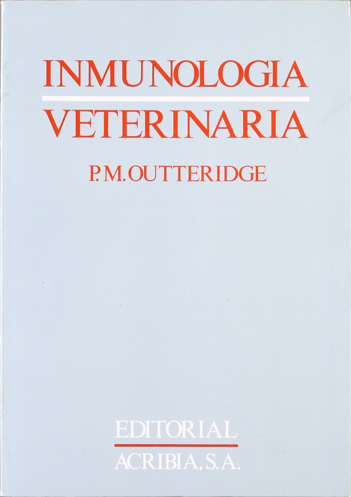 Inmunología veterinaria