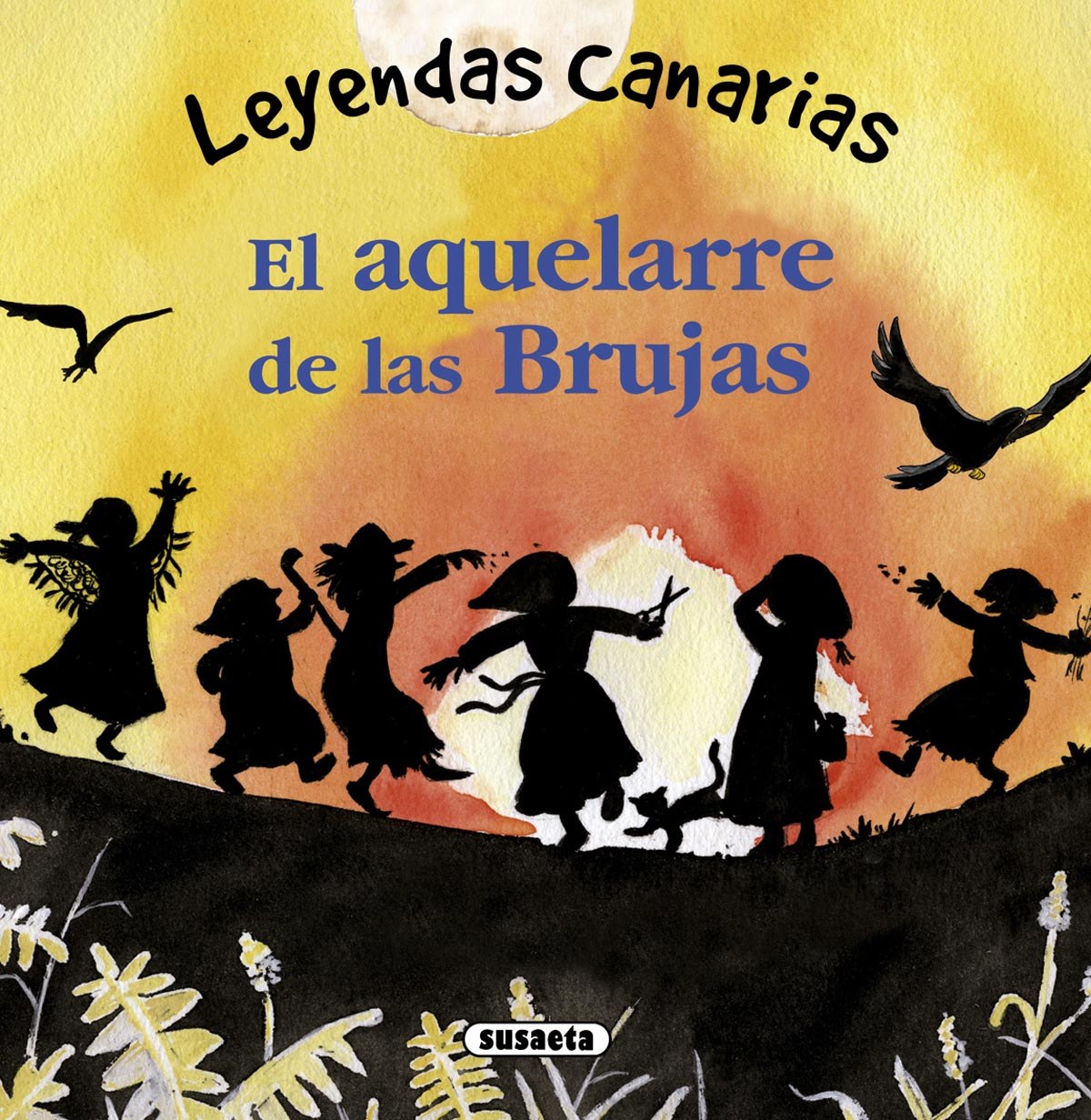 Aquelarre de las brujas. leyendas canarias