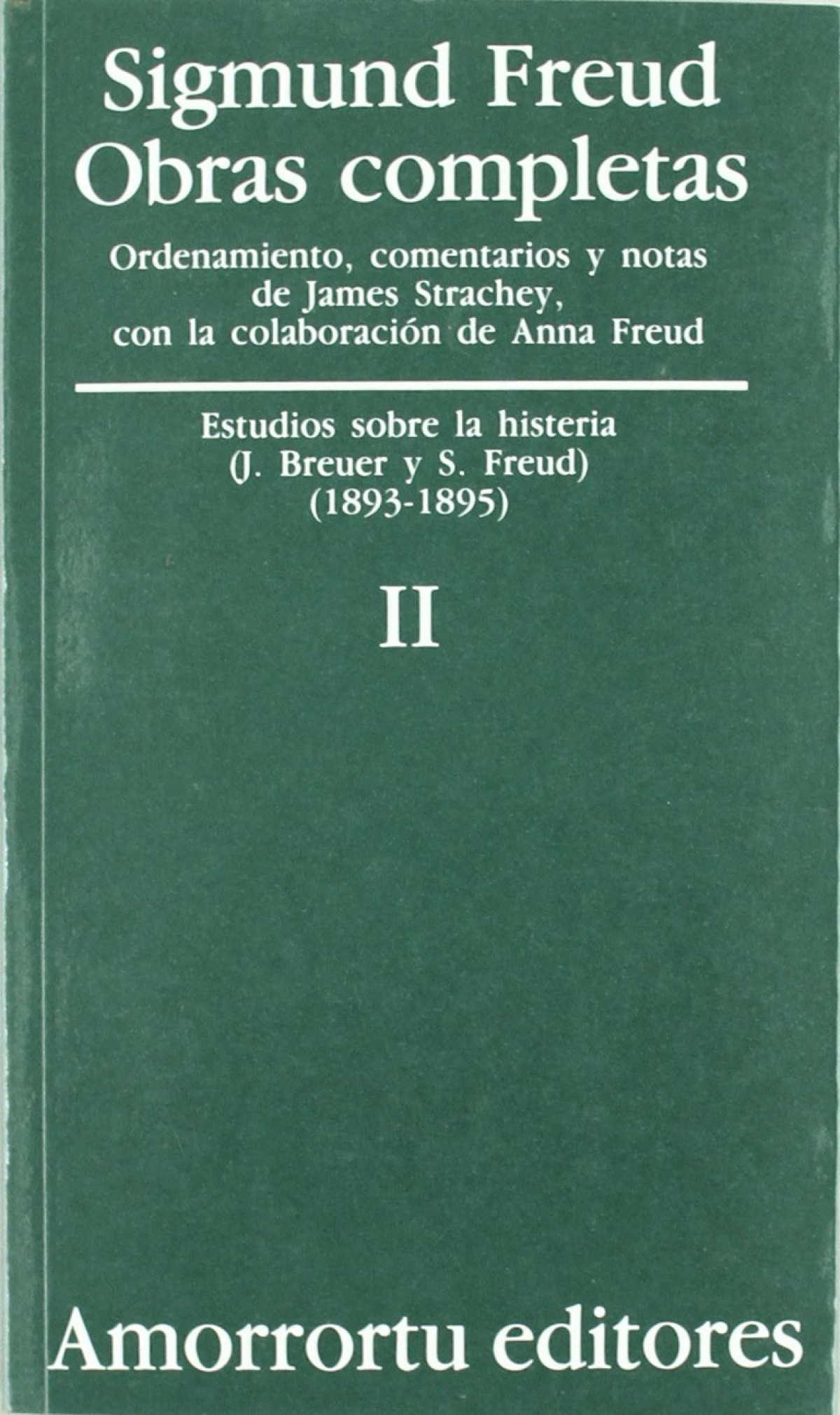 O.C FREUD 2 ESTUDIOS SOBRE LA HISTERIA