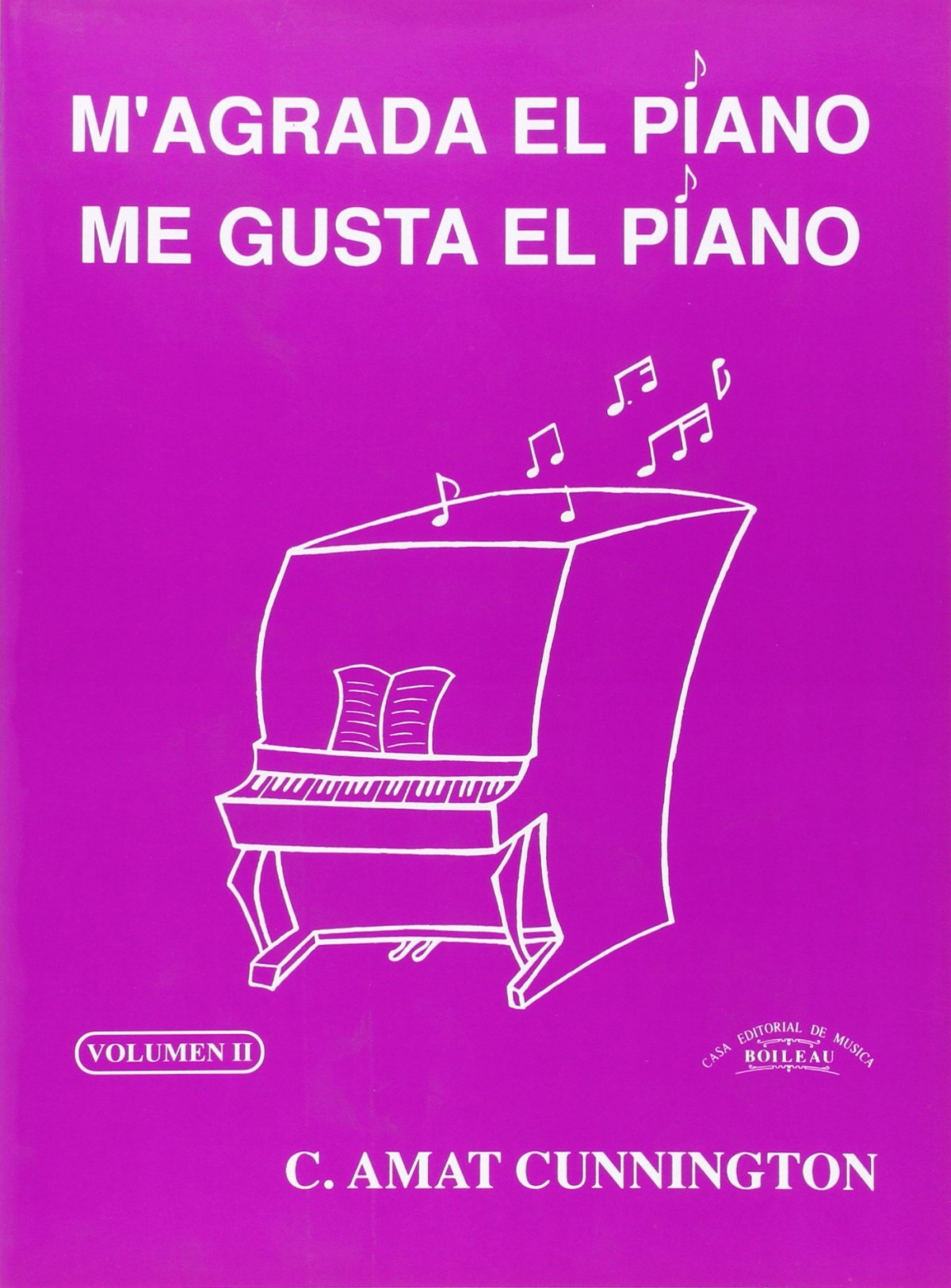 M´agrada en piano/Me gusta el piano