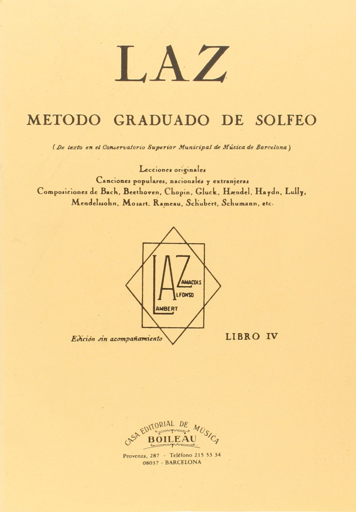 Laz:método de solfeo