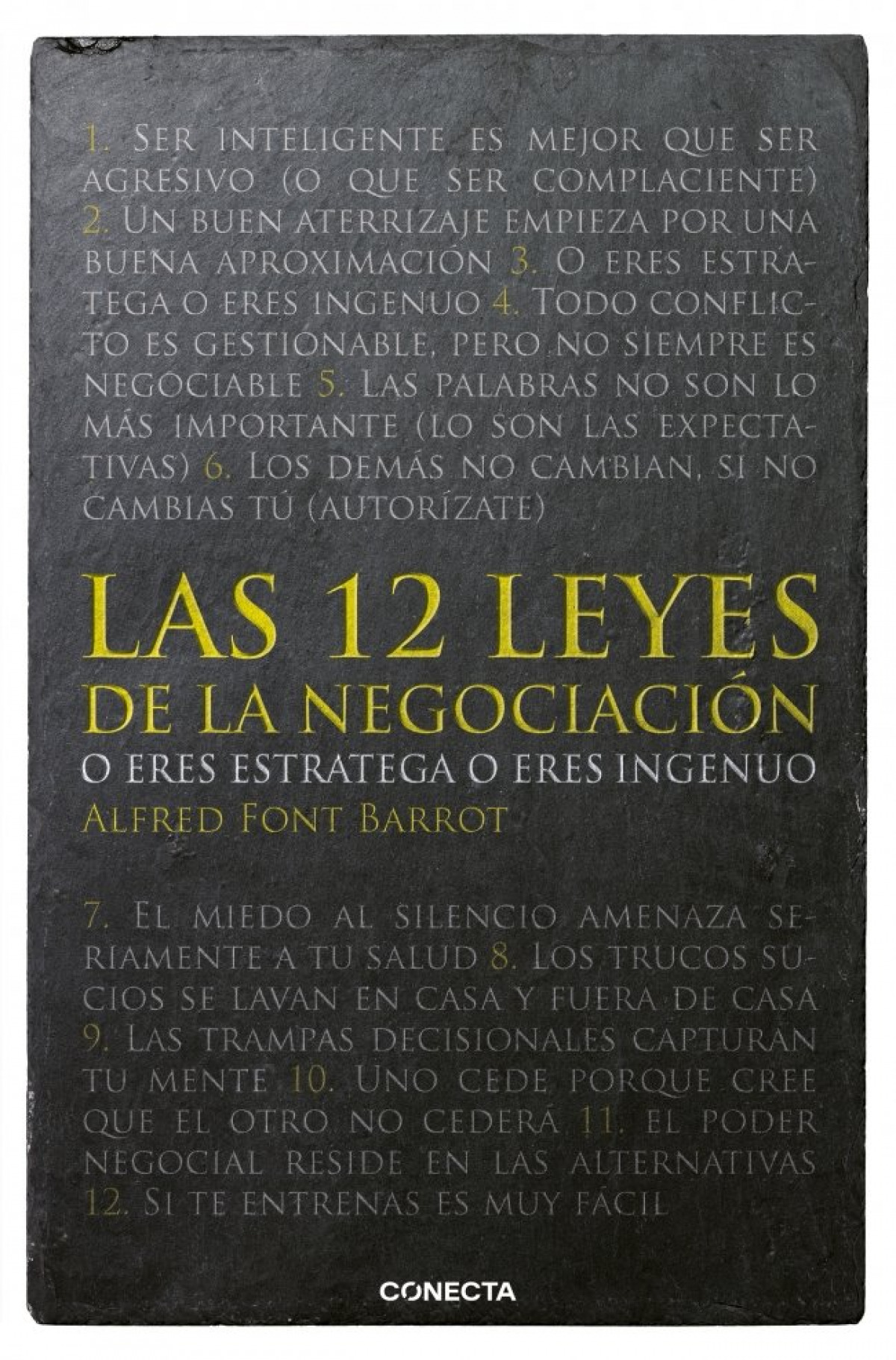 Las 12 leyes de la negociación