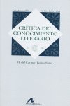 Crítica del conocimiento literario