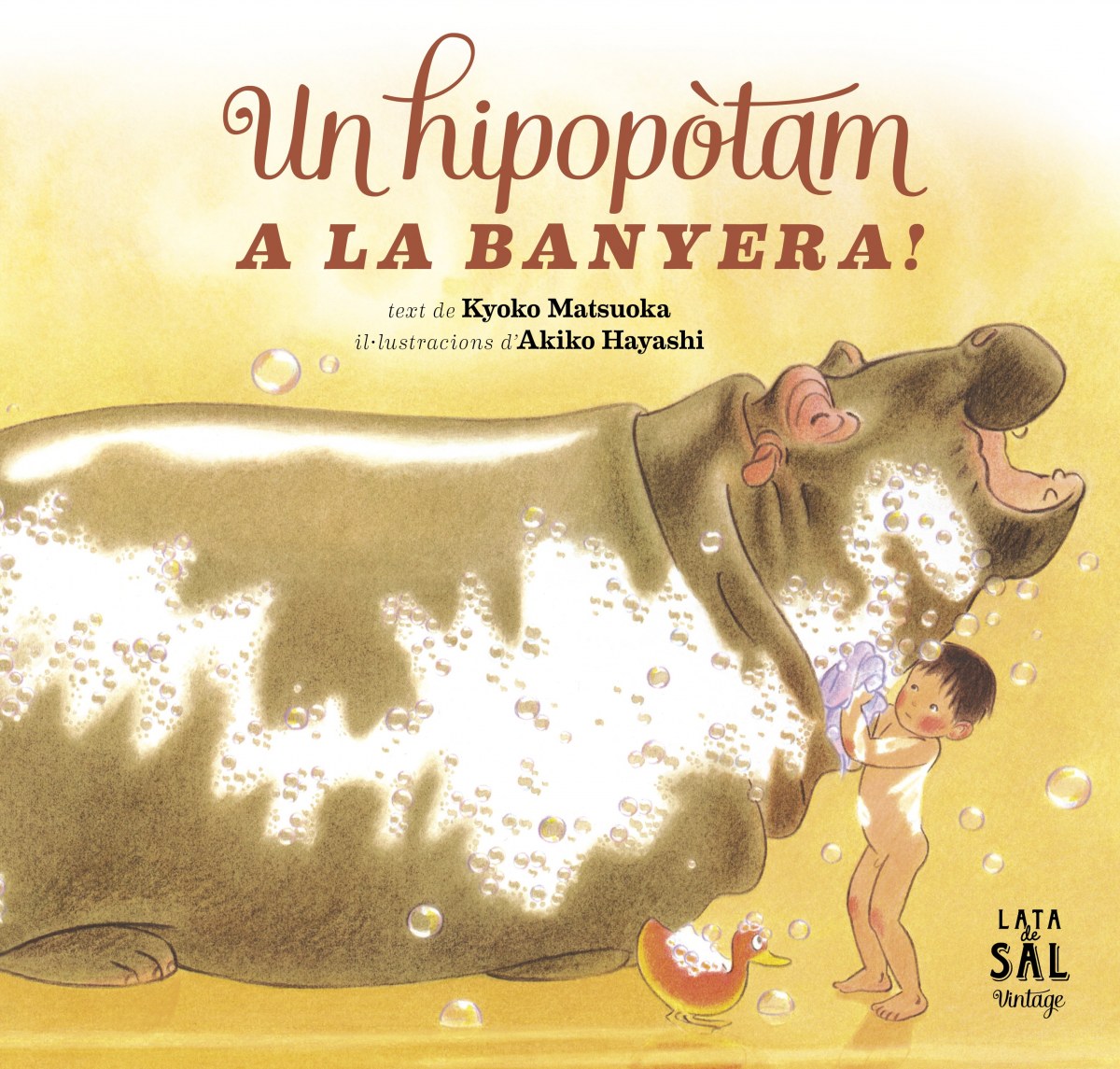 Un hipopótam a la banyera!