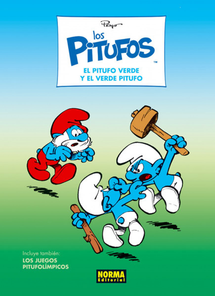 El pitufo verde y el verde pitufo