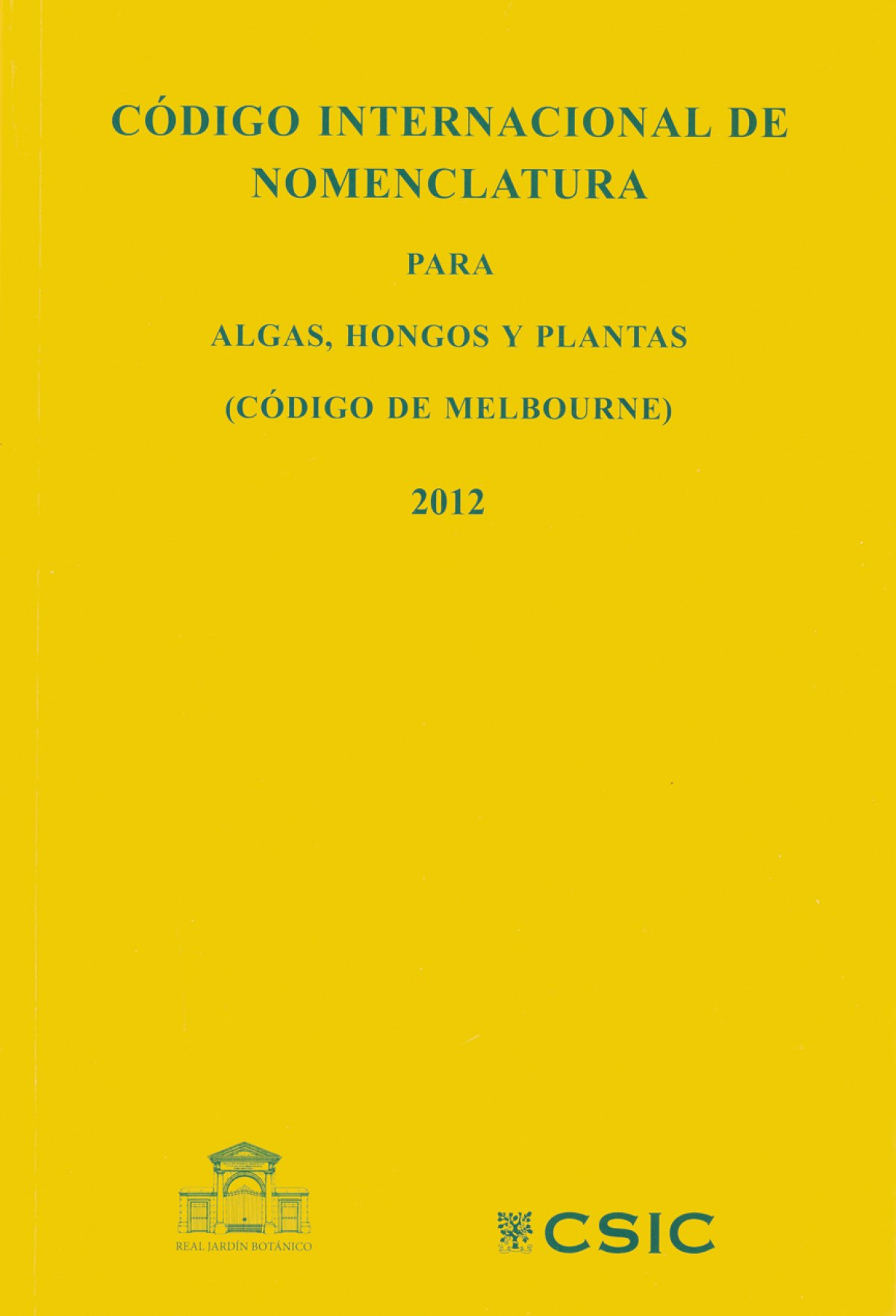 Codigo internacional nomenclatura algas hongos y plantas