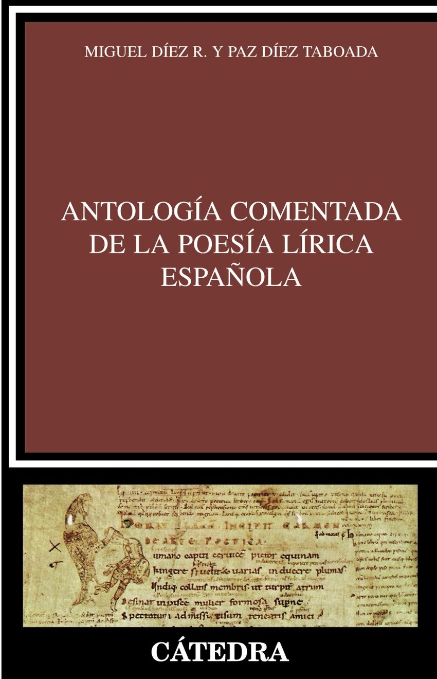 ANTOLOGIA COMENTADA POESIA LIRICA ESPAÑOLA.(CRITICA Y ESTUD.