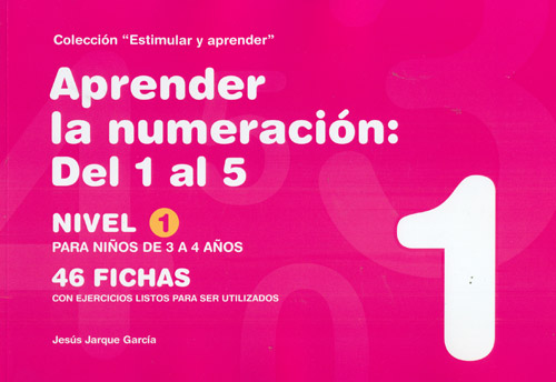 Aprender la numeración: del 1 al 5 (Nivel 1) (color)
