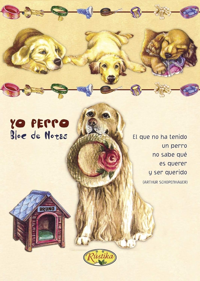 Yo perro block de notas