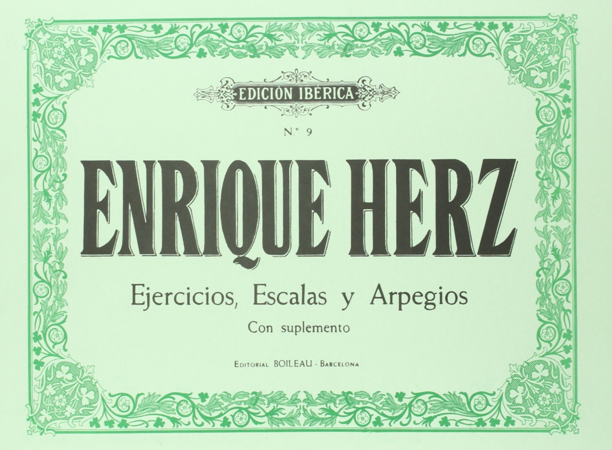 Ejercicios, escalas y arpegios con suplemento