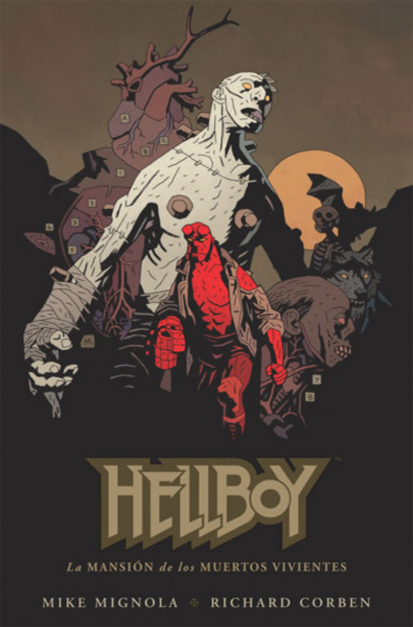 Hellboy, 17 Mansión Muertos Vivientes