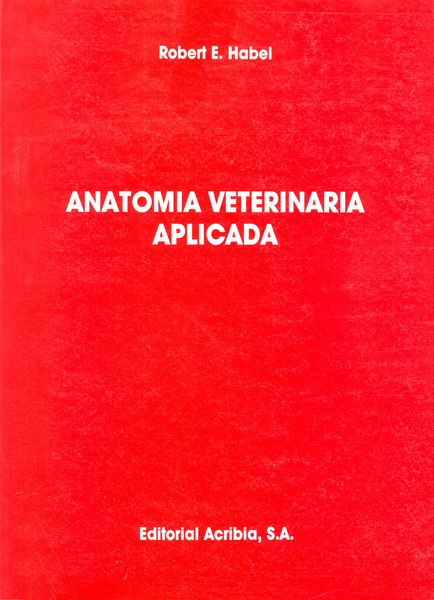 ANATOMÍA VETERINARIA APLICADA