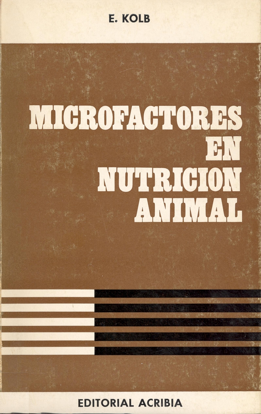 MICROFACTORES EN NUTRICIÓN ANIMAL
