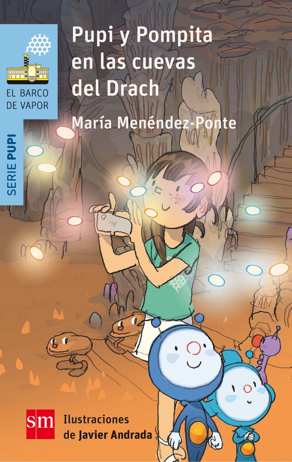 PUPI Y POMPITA EN LAS CUEVAS DEL DRACH