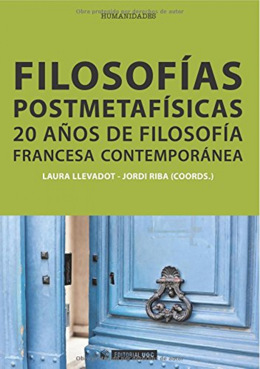 Filosofías postmetafísicas