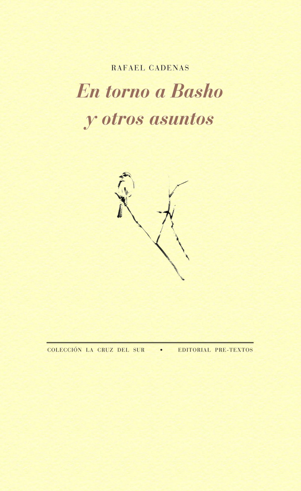 EN TORNO A BASHO Y OTROS ASUNTOS