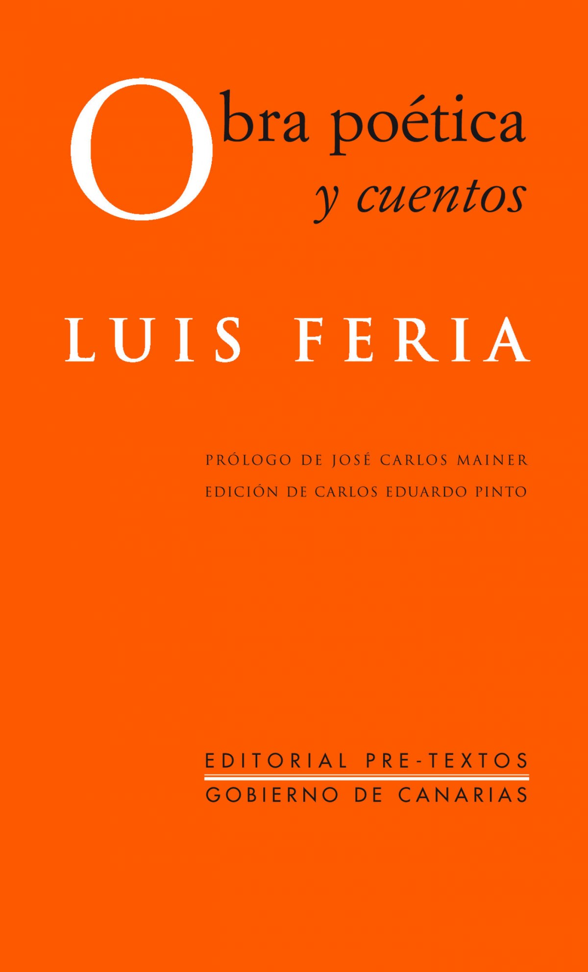 OBRA POéTICA Y CUENTOS