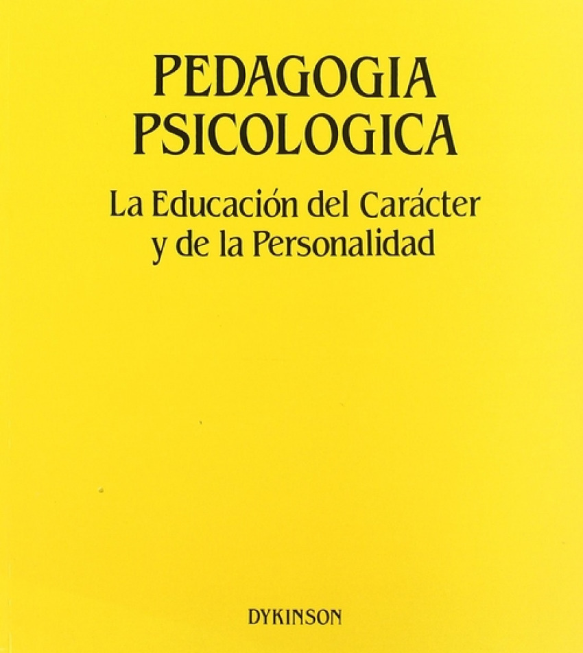 Pedagogía psicología