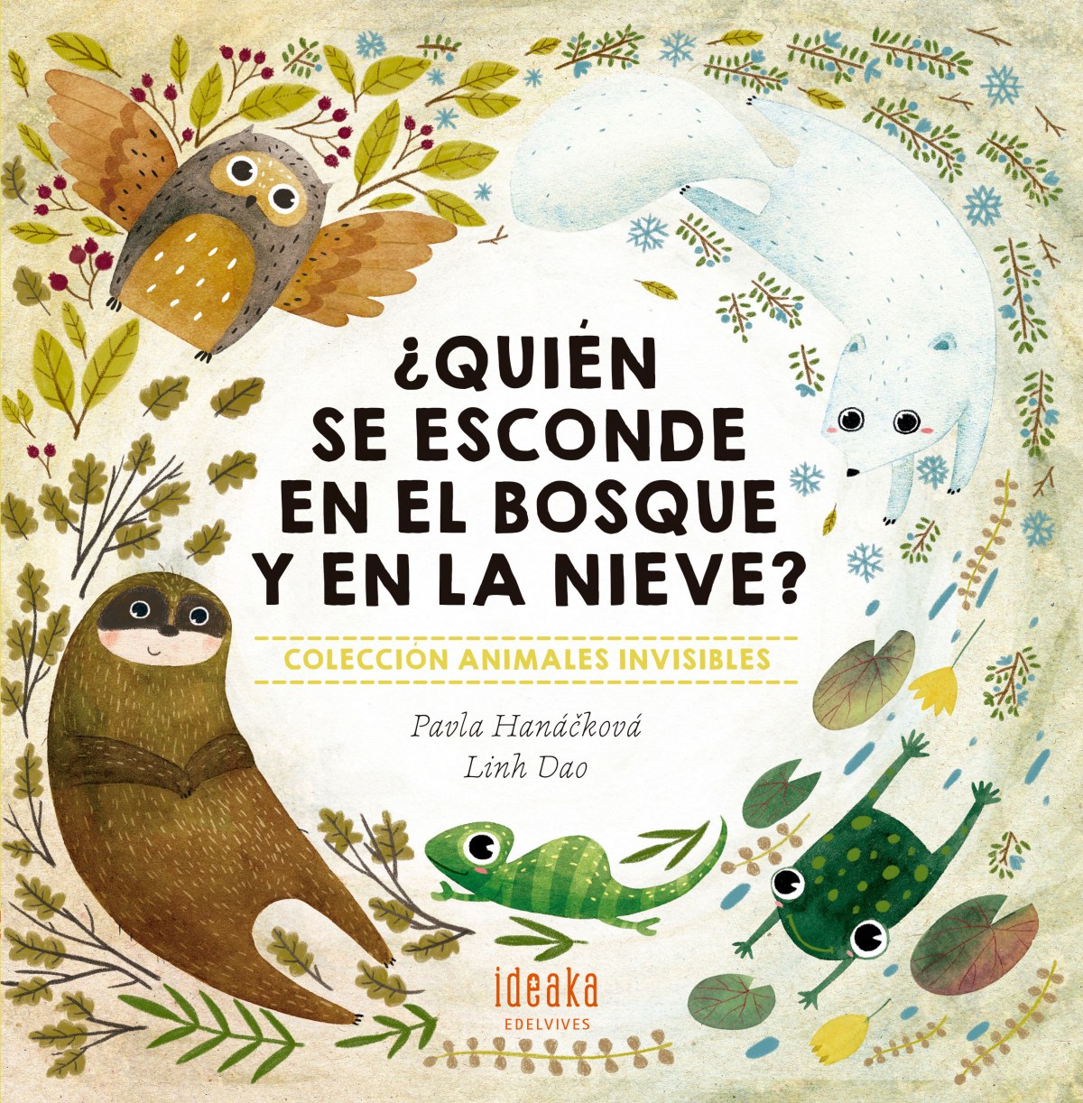 ¿QUIEN SE ESCONDE EN EL BOSQUE Y EN LA NIEVE?