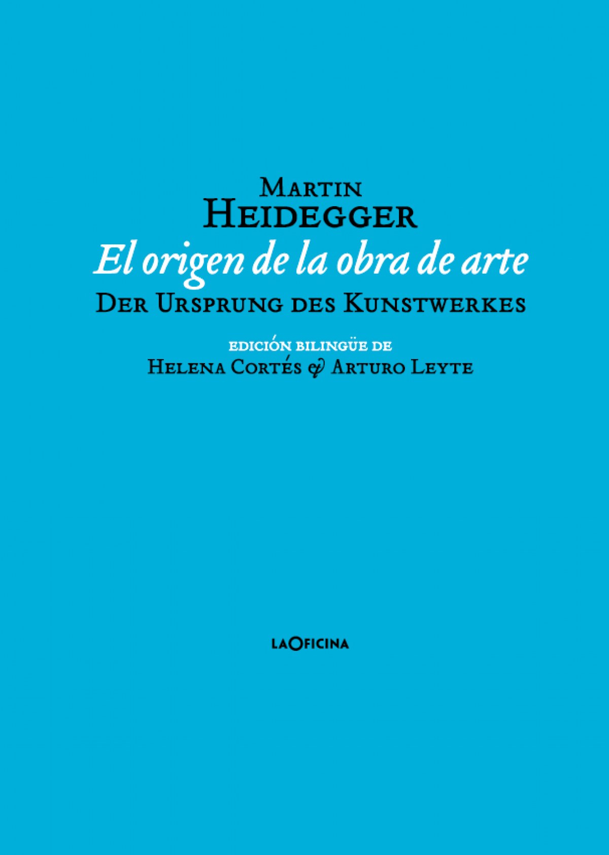 EL ORIGEN DE LA OBRA DE ARTE
