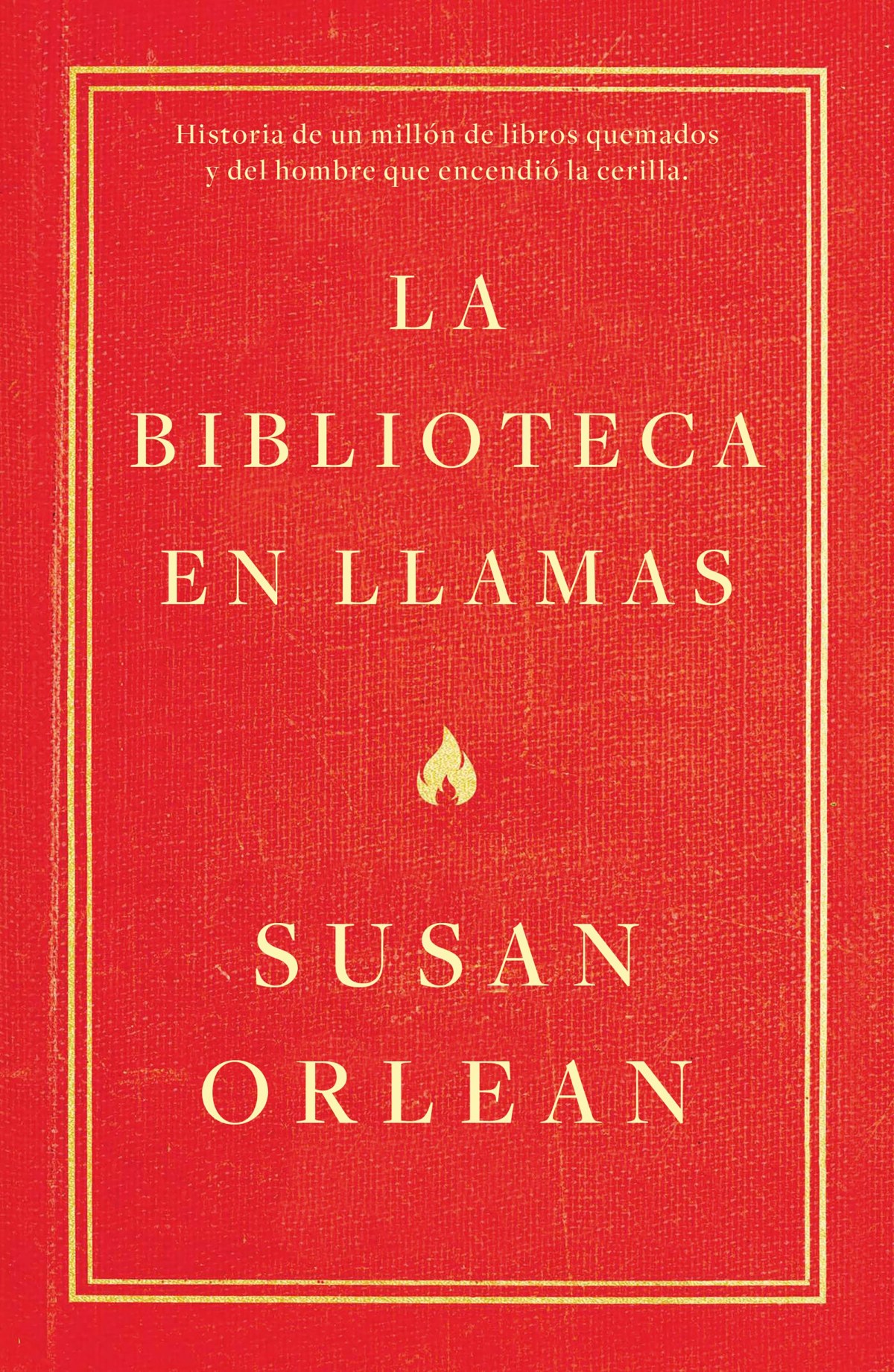 LA BIBLIOTECA EN LLAMAS