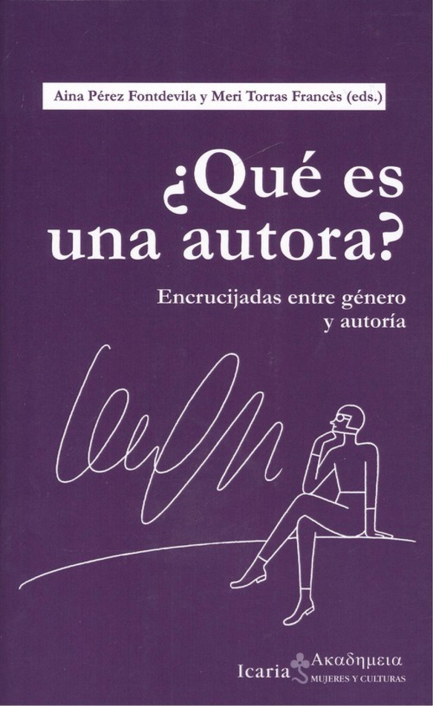 ¿QUÉ ES UNA AUTORA?