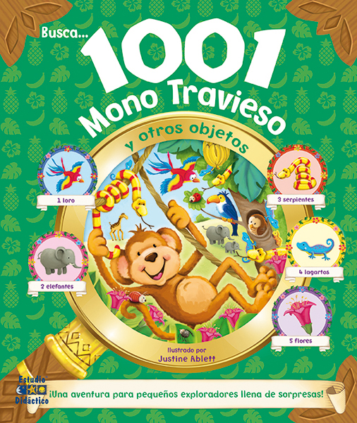 Busca 1001 mono travieso y otros objetos