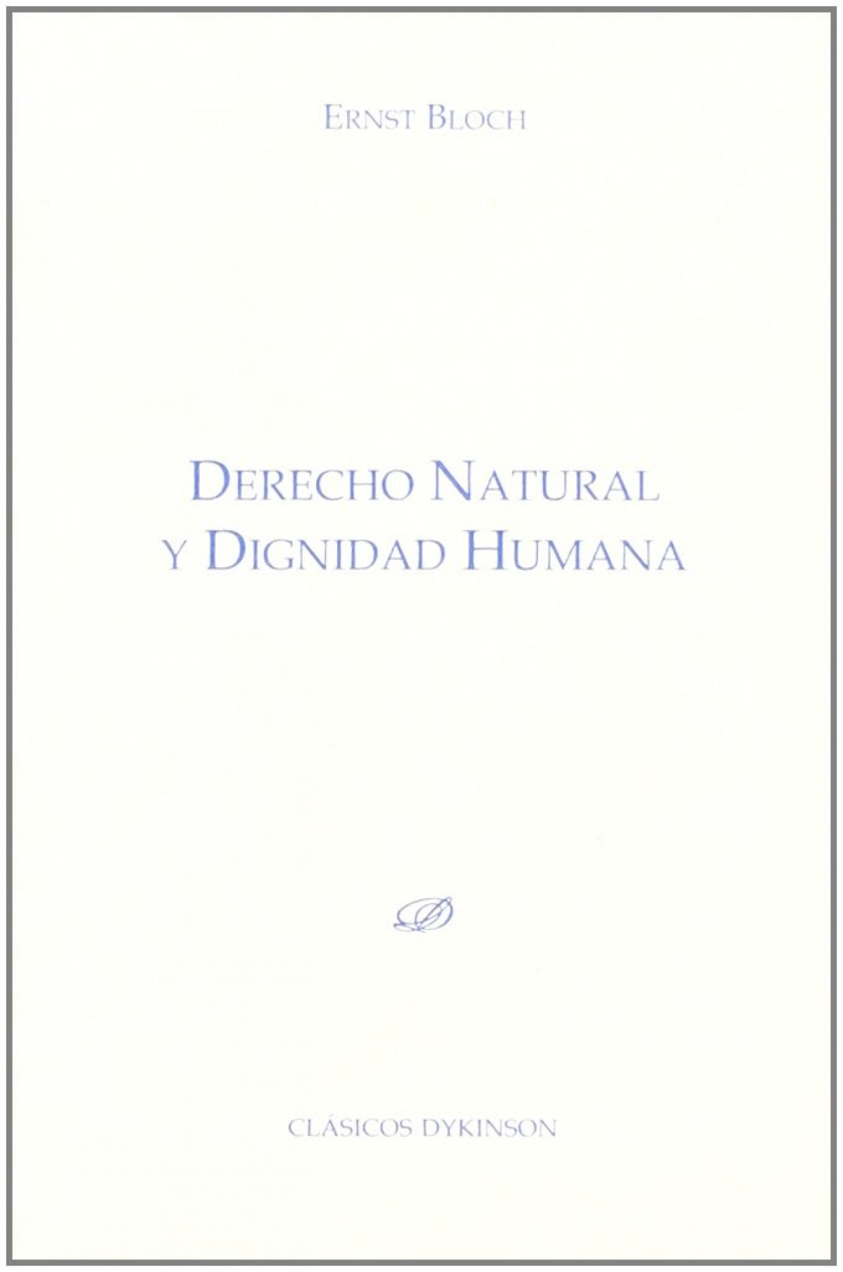 Derecho natural y dignidad humana