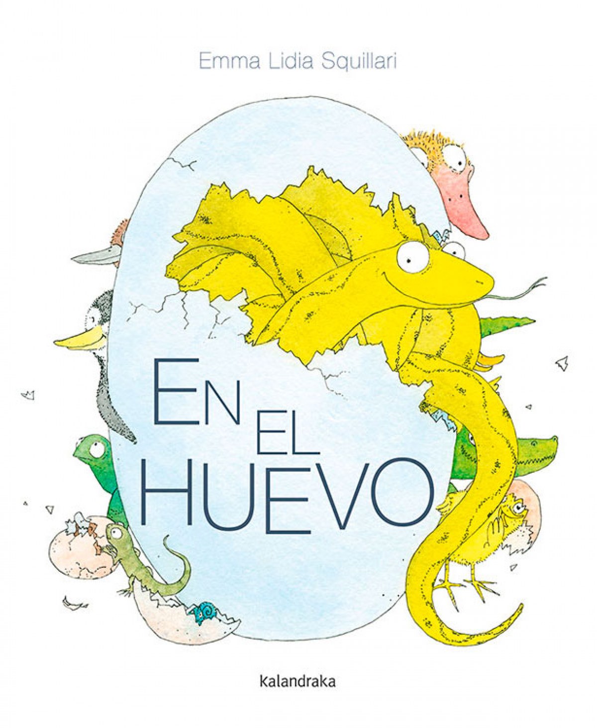 En el huevo