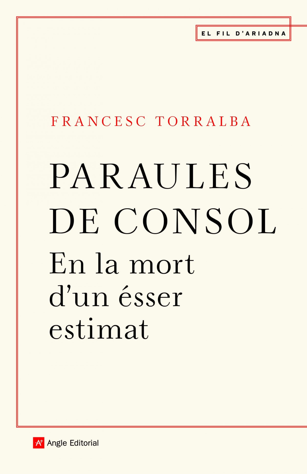 Paraules de consol