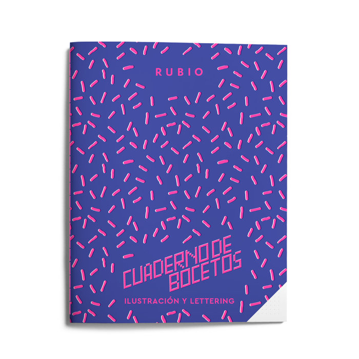 CUADERNO BOCETOS LOS 80.VIAJE EN EL TIEMPO