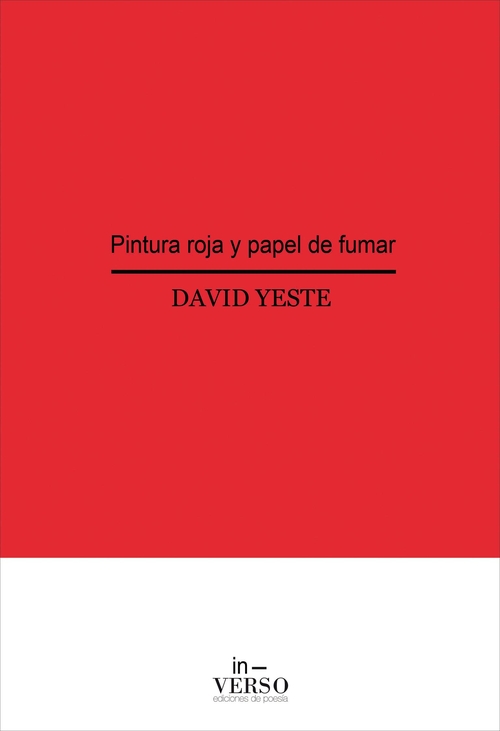 PINTURA ROJA Y PAPEL DE FUMAR