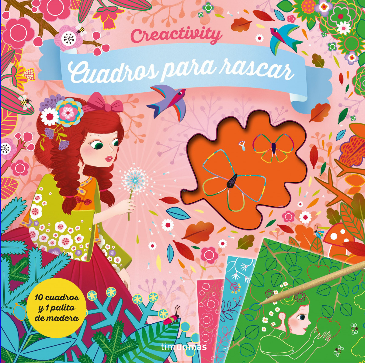 Creactivity. Las estaciones. Cuadros para rascar