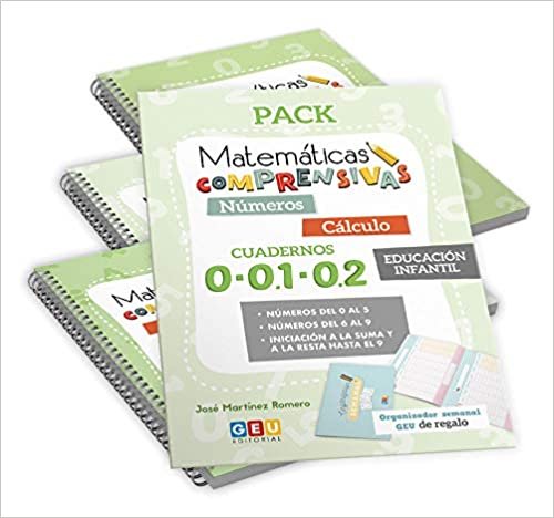 (PACK).MATEMATICAS INF.COMPRENSIVAS +ORGANIZADOR SEMANAL