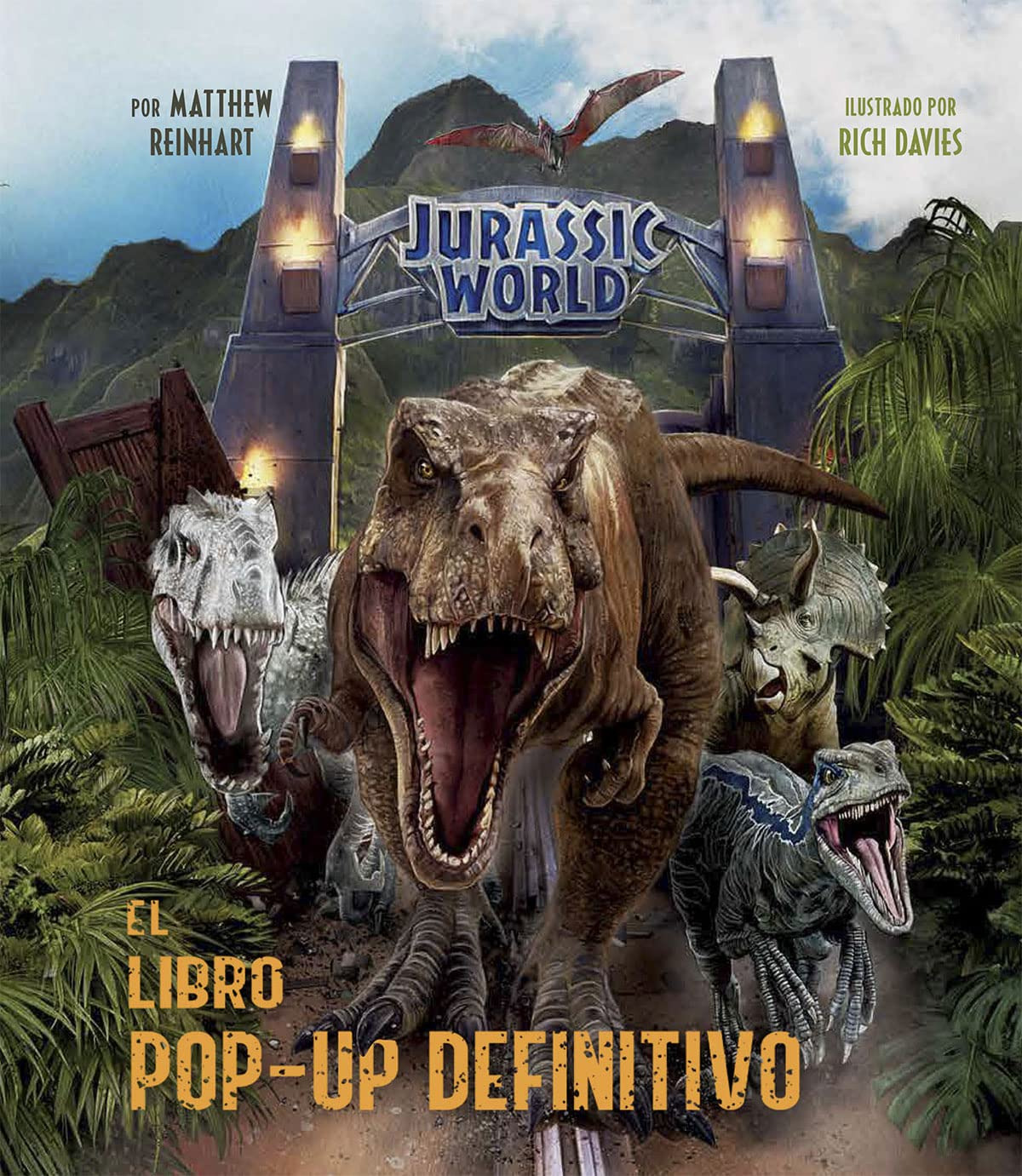 JURASSIC WORLD: EL LIBRO POP-UP DEFINITIVO