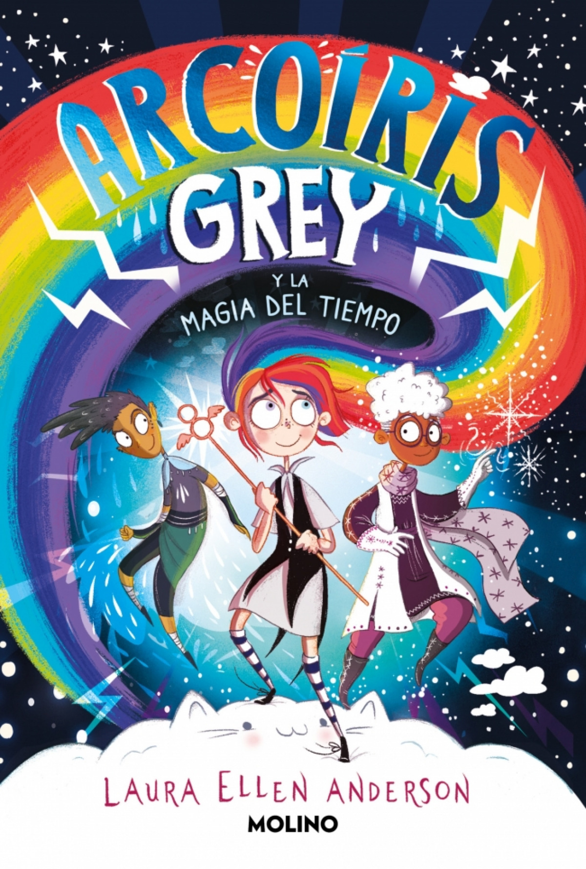 Arcoíris Grey y la magia del tiempo