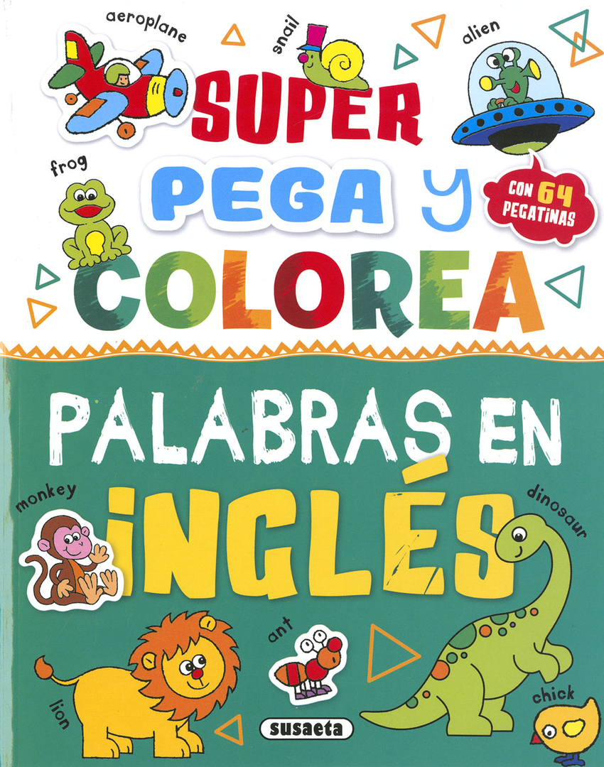 SUPER PEGA/COLOREA PALAB.INGLE