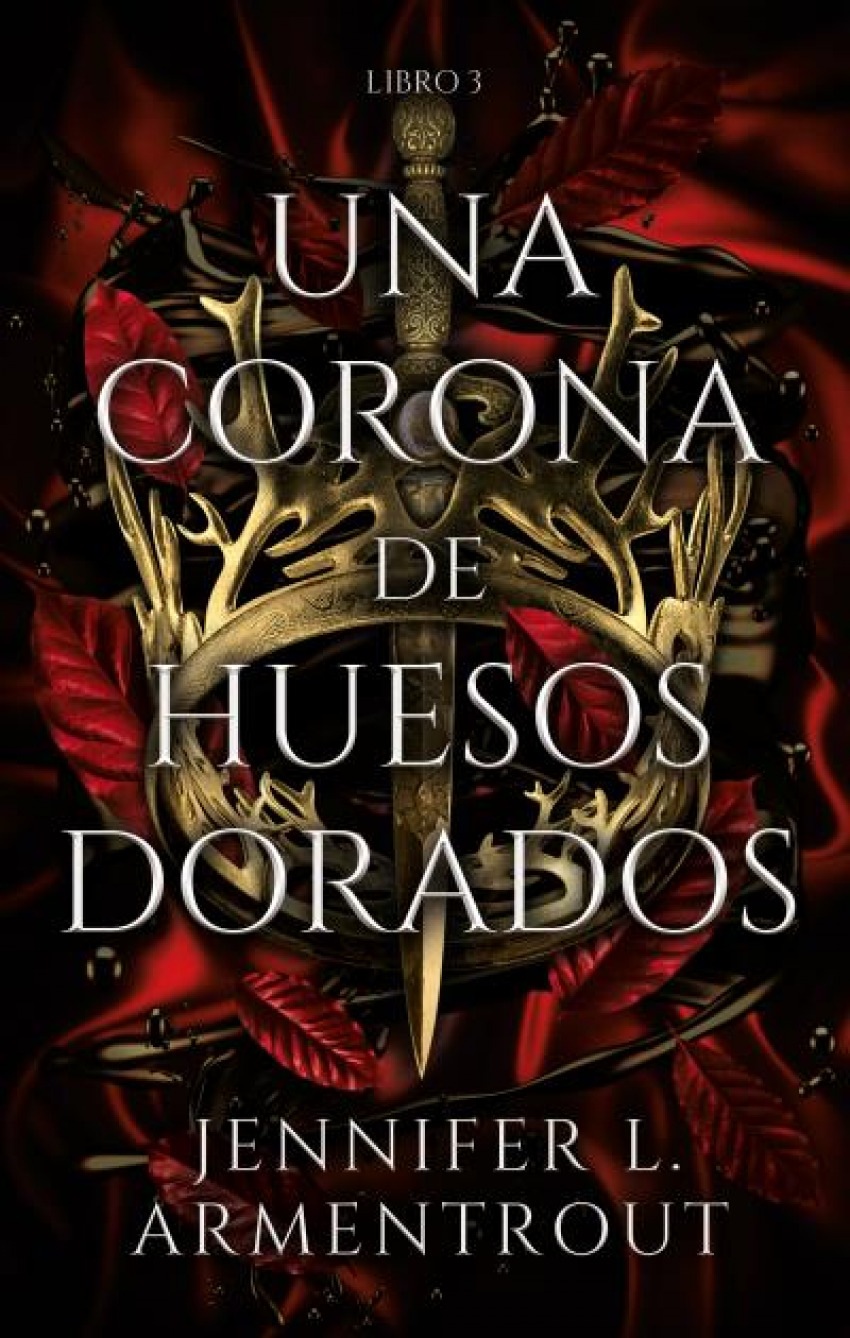 Una corona de huesos dorados