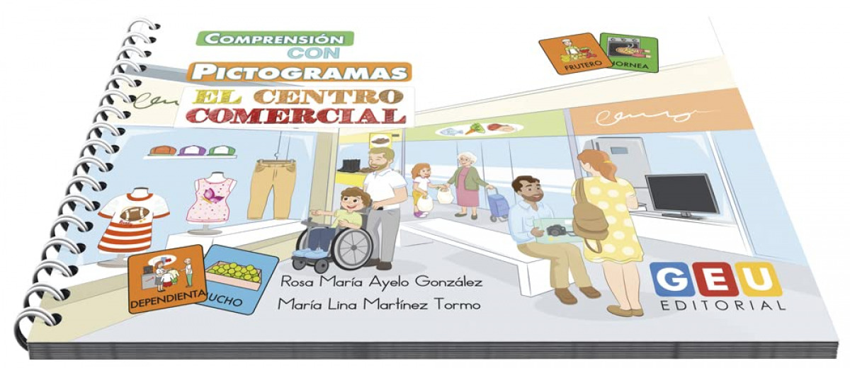 Comprensión con pictogramas: el centro comercial