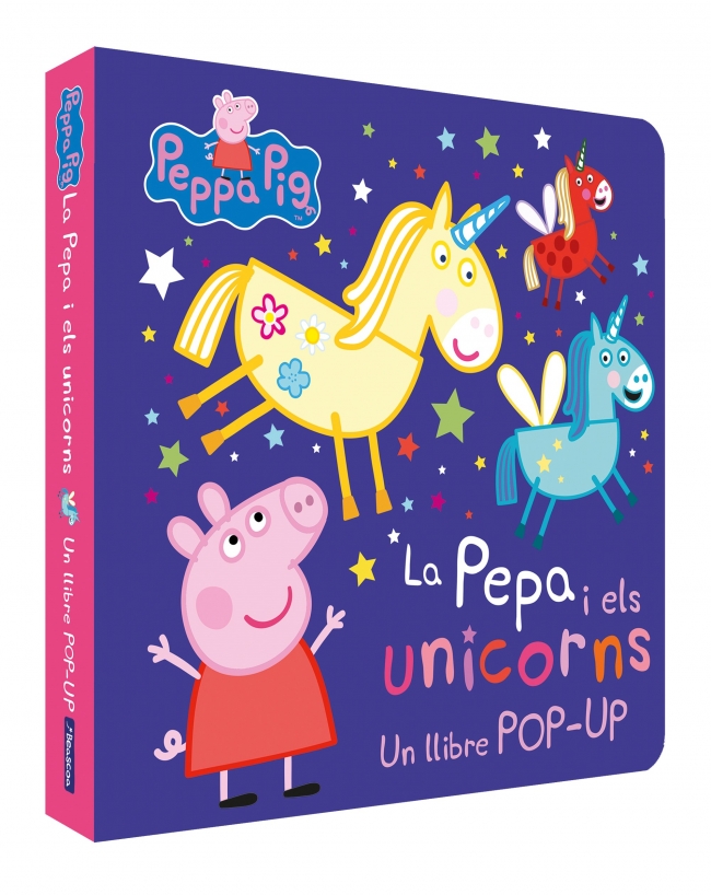 La Pepa i els unicorns. Un llibre amb pop ups