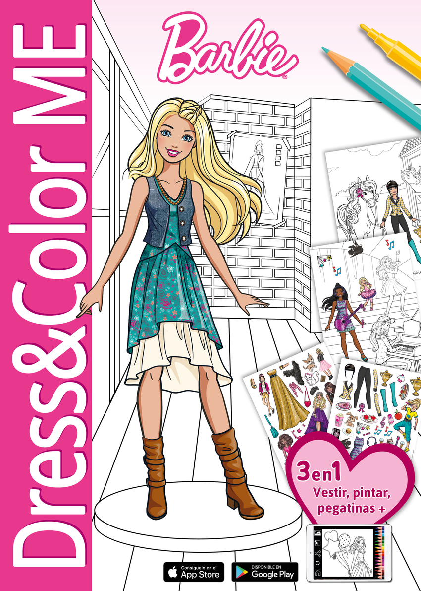 Barbie (Dress &color ME A4)