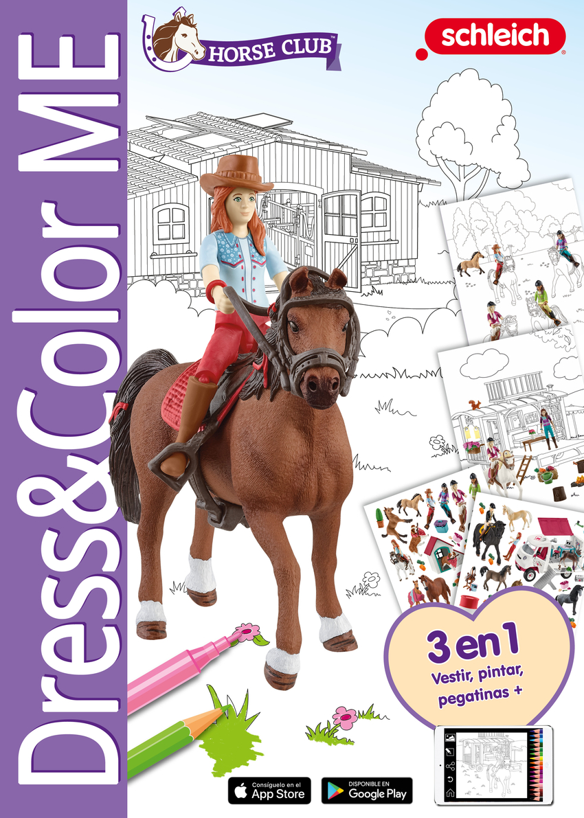 Schleich horse club (Dress &color ME A4)