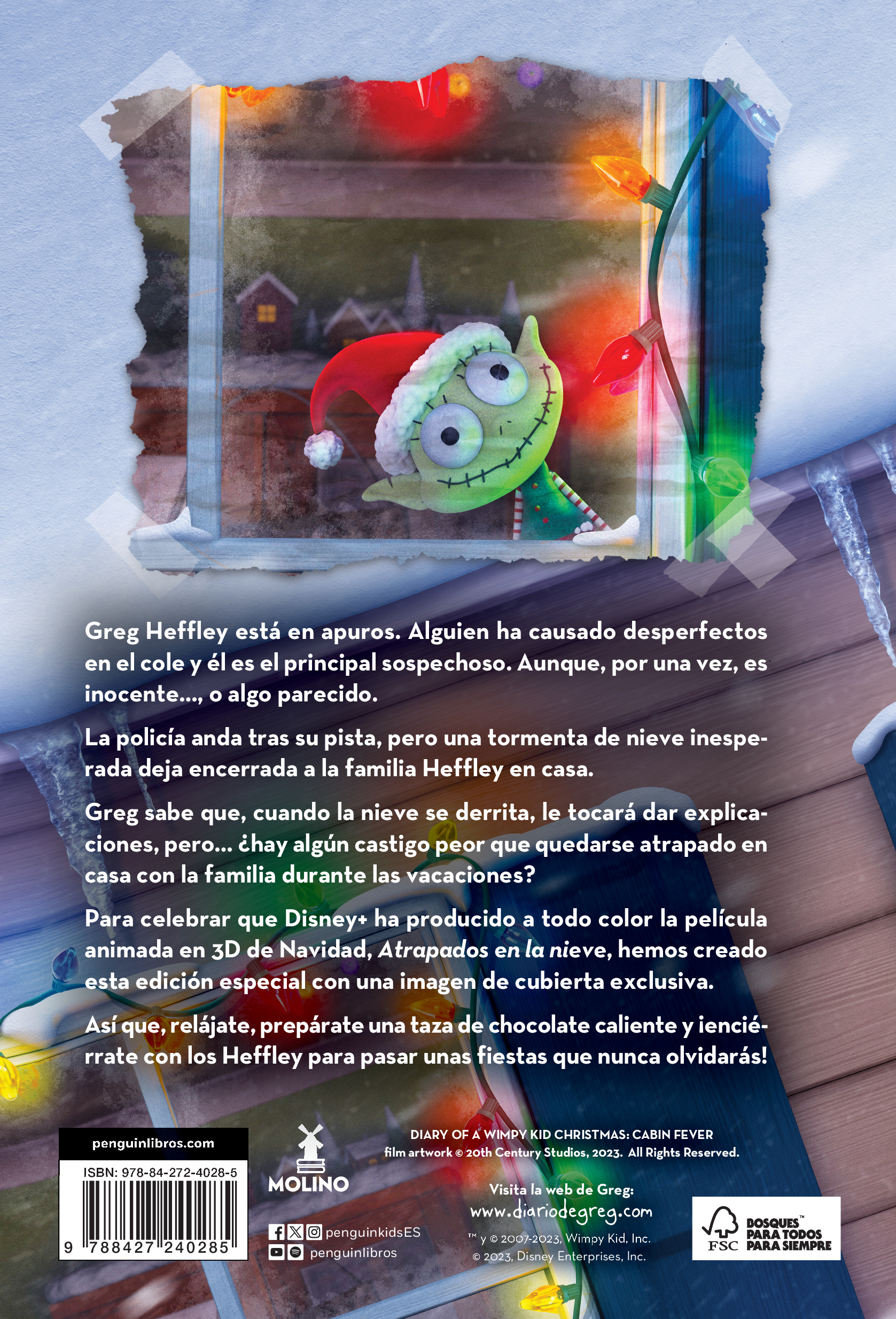 Diario de Greg 6- ¡Atrapados en la nieve! (edición especial de la película de Disney+)