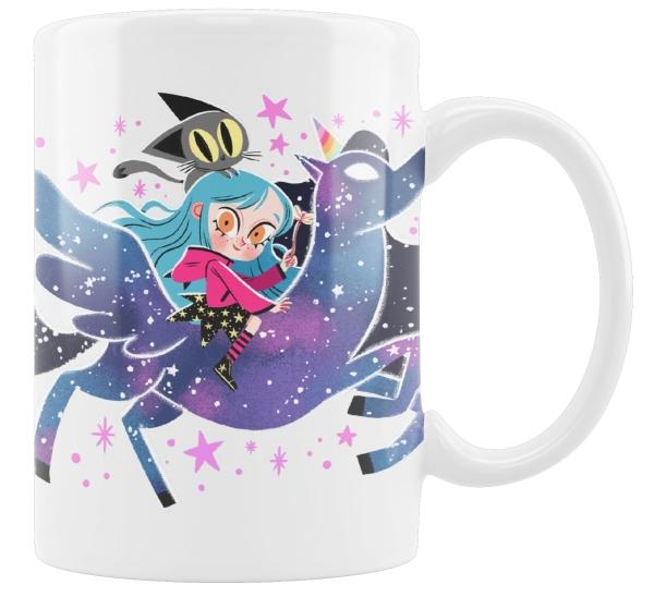 Taza mug 'anna kadabra y unicornio'