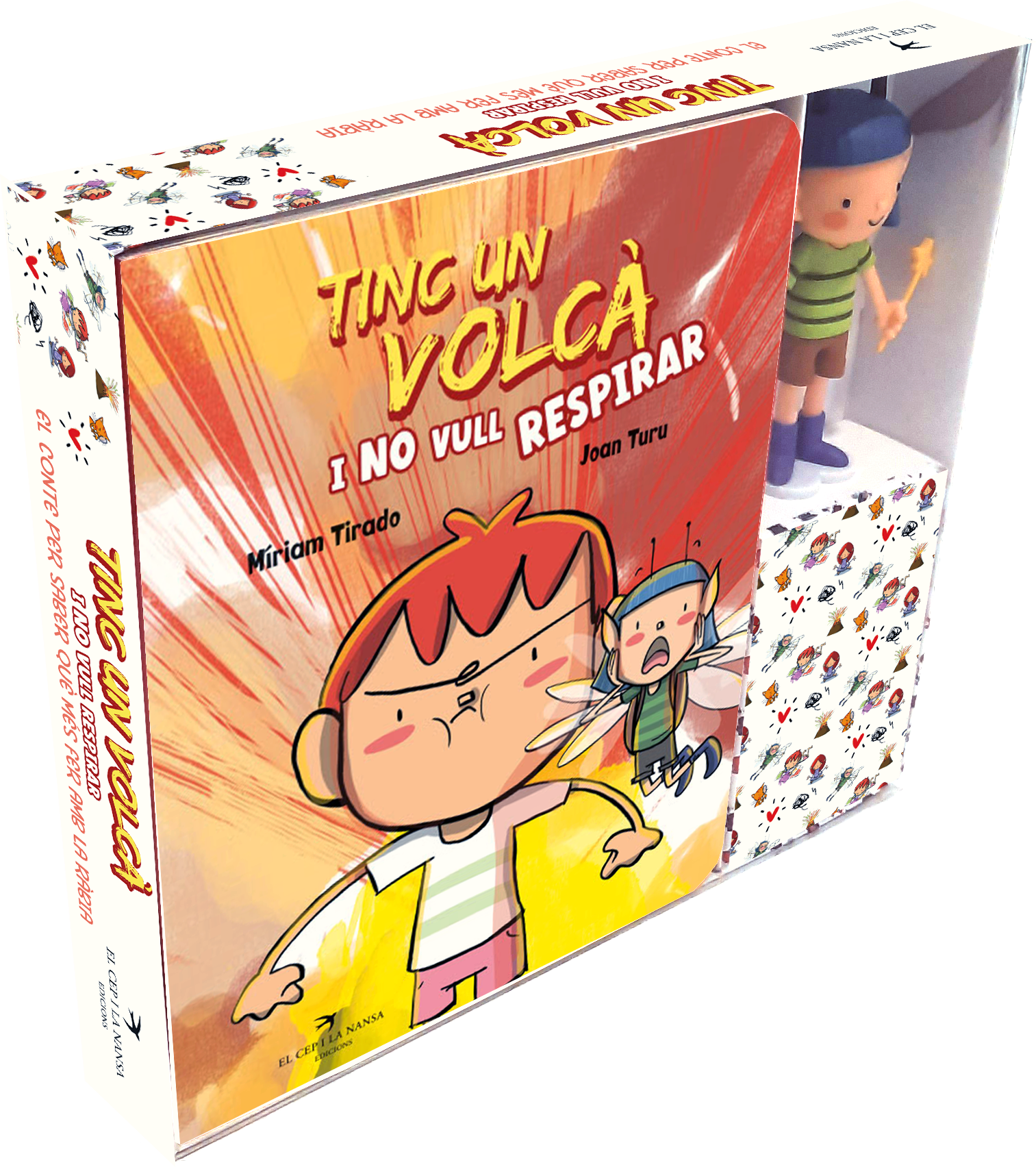 Tinc un volcà i no vull respirar (Edició especial llibre + figura)