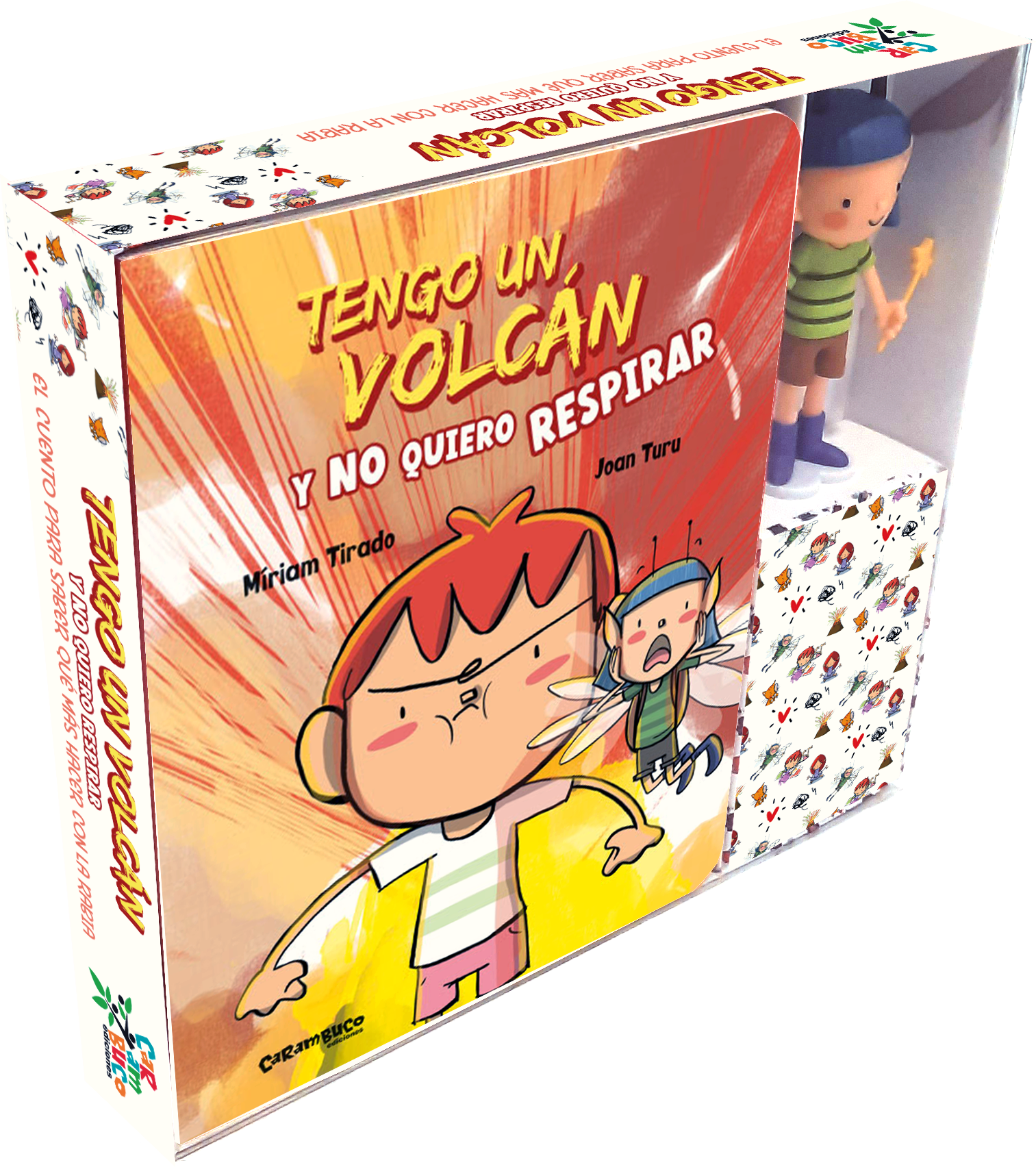 Tengo un volcán y no quiero respirar (Edición especial libro + figura)